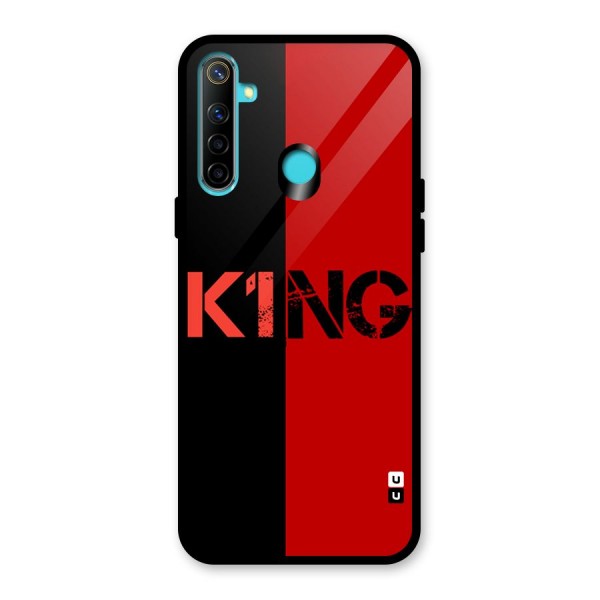 Only King Glass Back Case for Realme 5