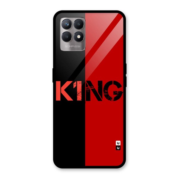 Only King Glass Back Case for Realme 8i