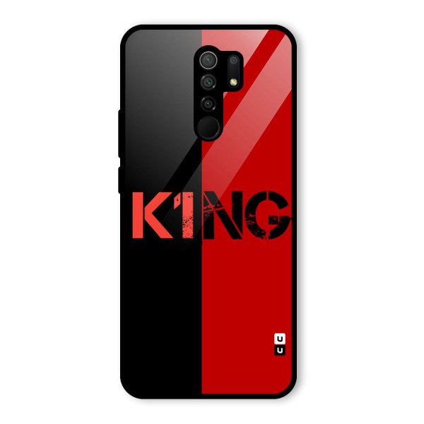 Only King Glass Back Case for Redmi 9 Prime