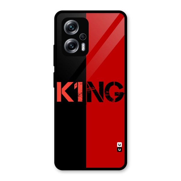 Only King Glass Back Case for Redmi K50i