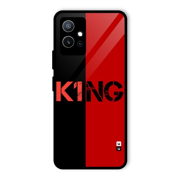 Only King Glass Back Case for Vivo T1 5G