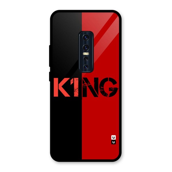 Only King Glass Back Case for Vivo V17 Pro