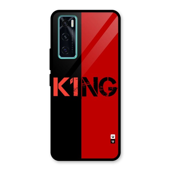 Only King Glass Back Case for Vivo V20 SE