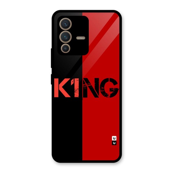 Only King Glass Back Case for Vivo V23 5G