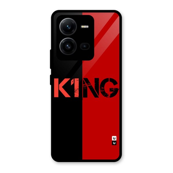 Only King Glass Back Case for Vivo V25