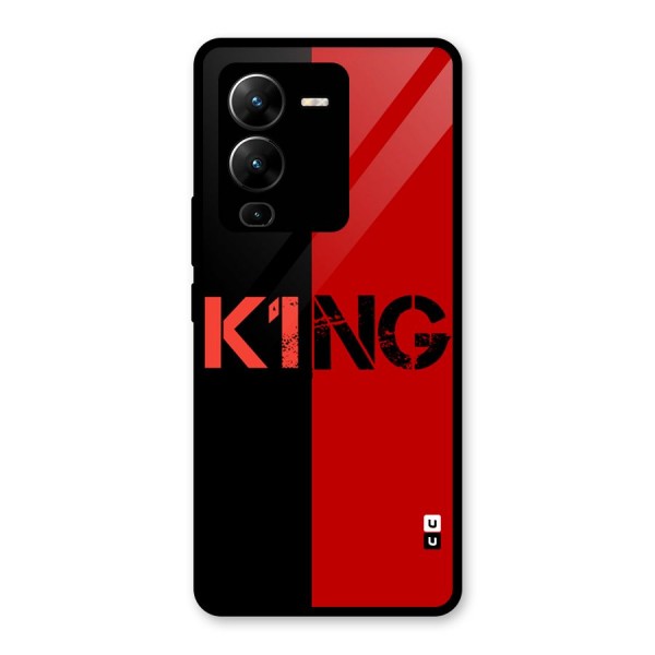 Only King Glass Back Case for Vivo V25 Pro