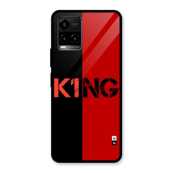 Only King Glass Back Case for Vivo Y21T