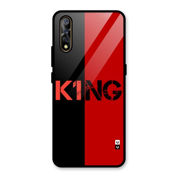 Only King Glass Back Case for Vivo Z1x