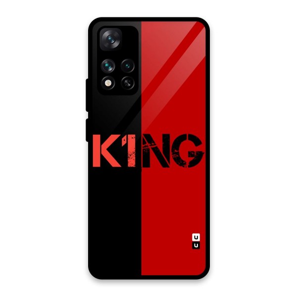 Only King Glass Back Case for Xiaomi 11i 5G