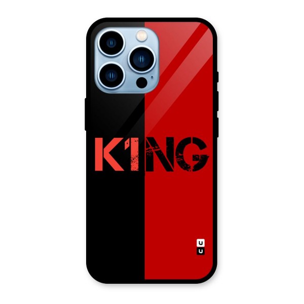 Only King Glass Back Case for iPhone 13 Pro