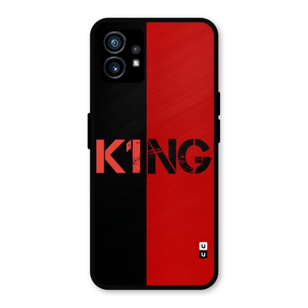 Only King Metal Back Case for Nothing Phone 1