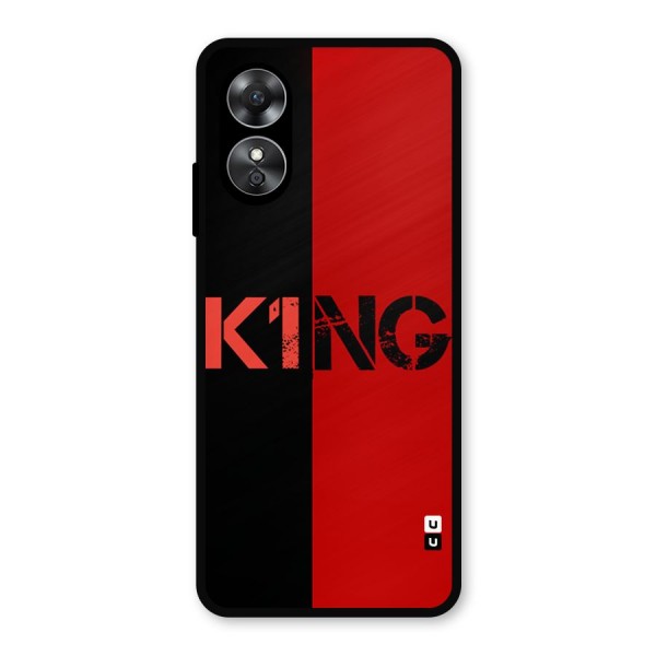 Only King Metal Back Case for Oppo A17