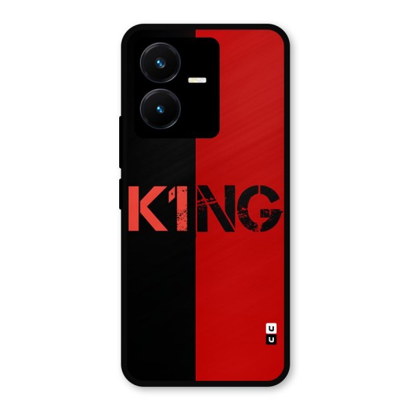 Only King Metal Back Case for Vivo Y22s