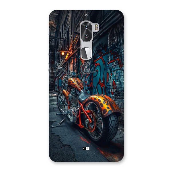 Orange Fatbike Back Case for Coolpad Cool 1