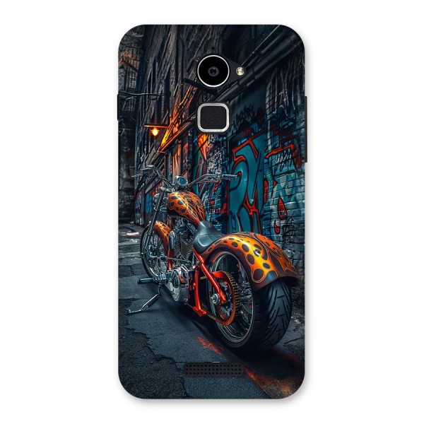 Orange Fatbike Back Case for Coolpad Note 3 Lite