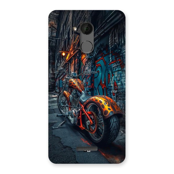 Orange Fatbike Back Case for Coolpad Note 5