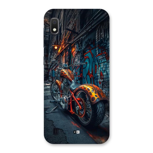 Orange Fatbike Back Case for Galaxy A10