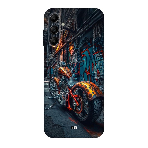 Orange Fatbike Back Case for Galaxy A14 5G