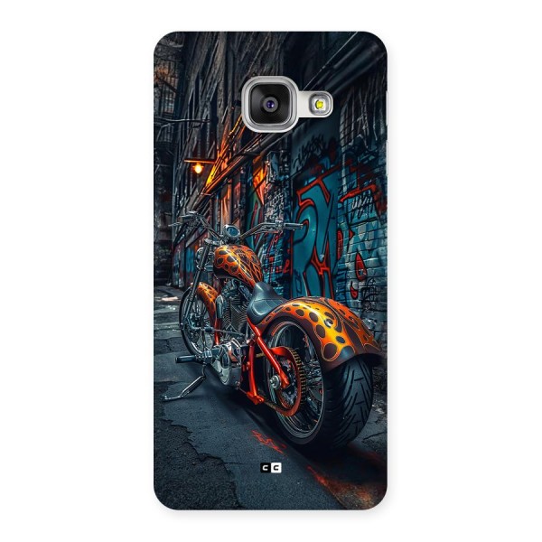 Orange Fatbike Back Case for Galaxy A3 (2016)