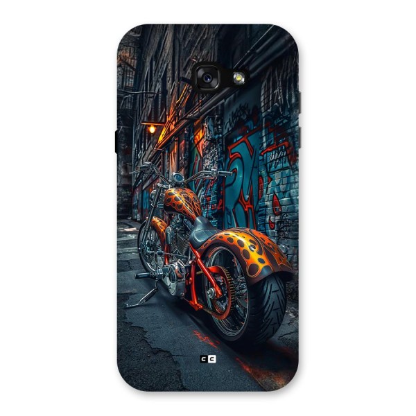 Orange Fatbike Back Case for Galaxy A7 (2017)