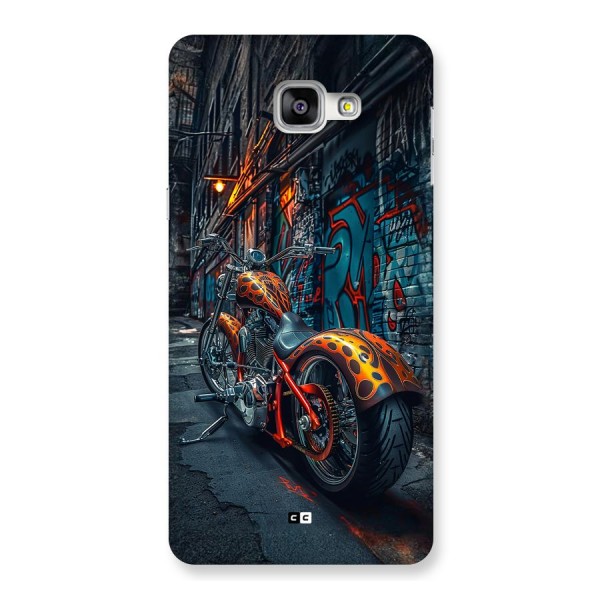 Orange Fatbike Back Case for Galaxy A9