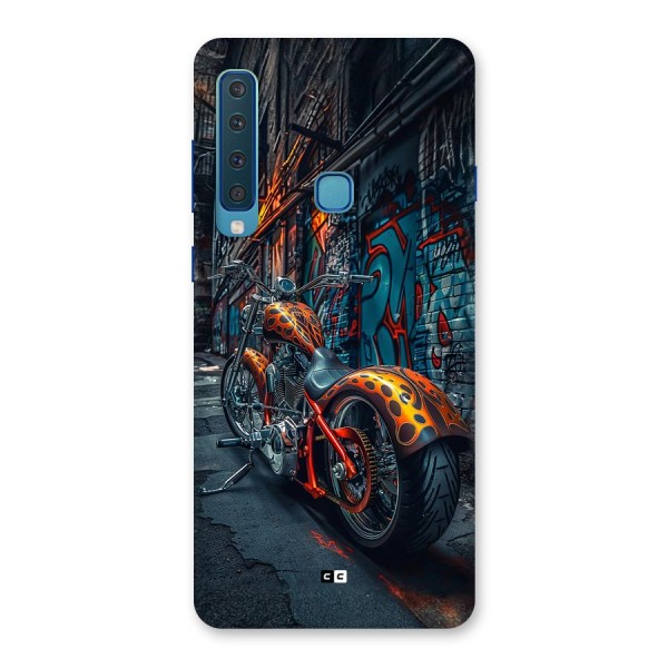 Orange Fatbike Back Case for Galaxy A9 (2018)