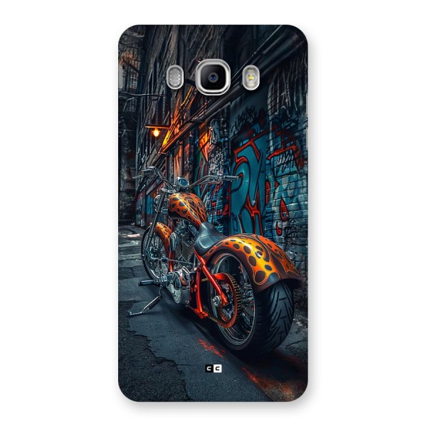 Orange Fatbike Back Case for Galaxy J5 2016