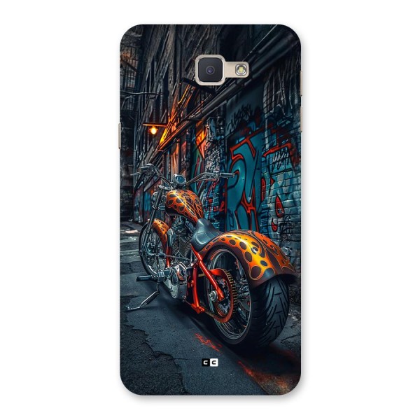 Orange Fatbike Back Case for Galaxy J5 Prime