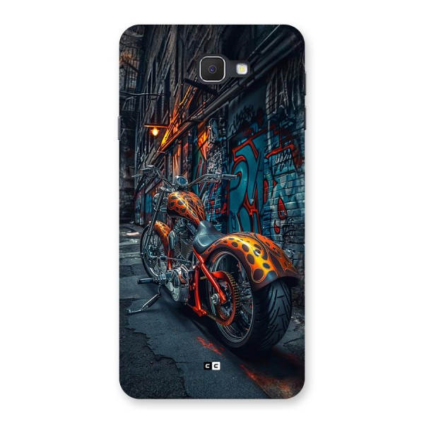 Orange Fatbike Back Case for Galaxy J7 Prime