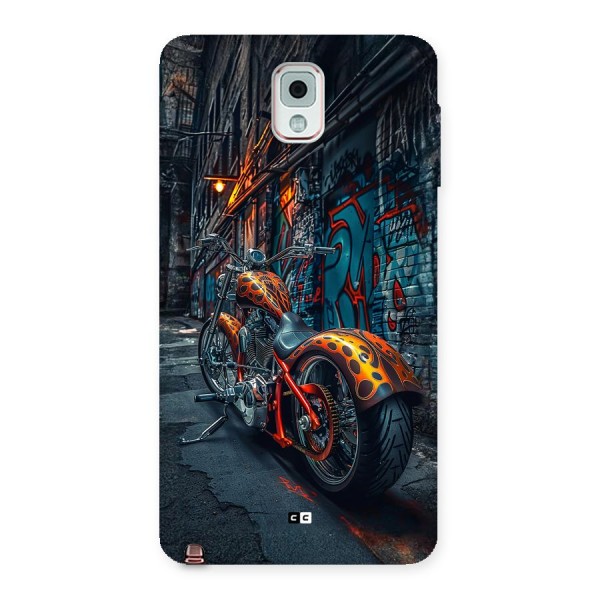 Orange Fatbike Back Case for Galaxy Note 3