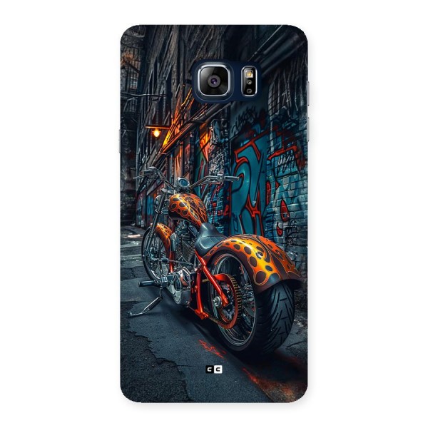 Orange Fatbike Back Case for Galaxy Note 5