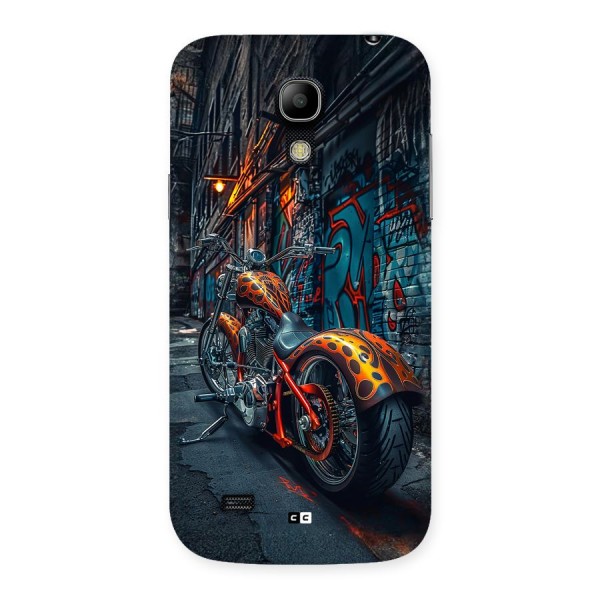 Orange Fatbike Back Case for Galaxy S4 Mini