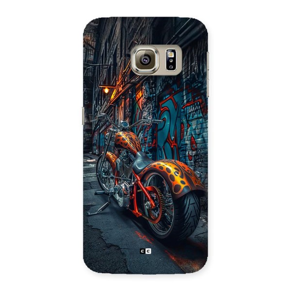 Orange Fatbike Back Case for Galaxy S6 Edge Plus