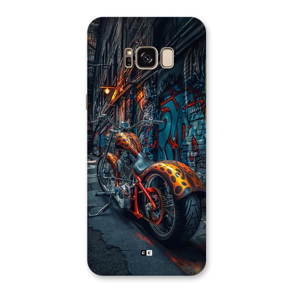 Orange Fatbike Back Case for Galaxy S8 Plus