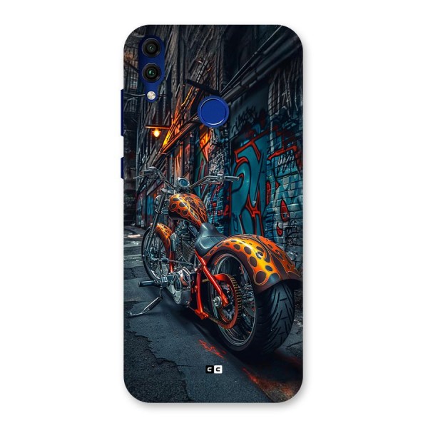 Orange Fatbike Back Case for Honor 8C