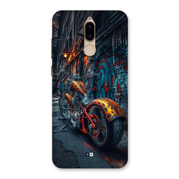 Orange Fatbike Back Case for Honor 9i