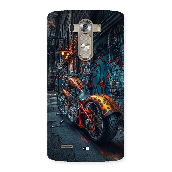 Orange Fatbike Back Case for LG G3