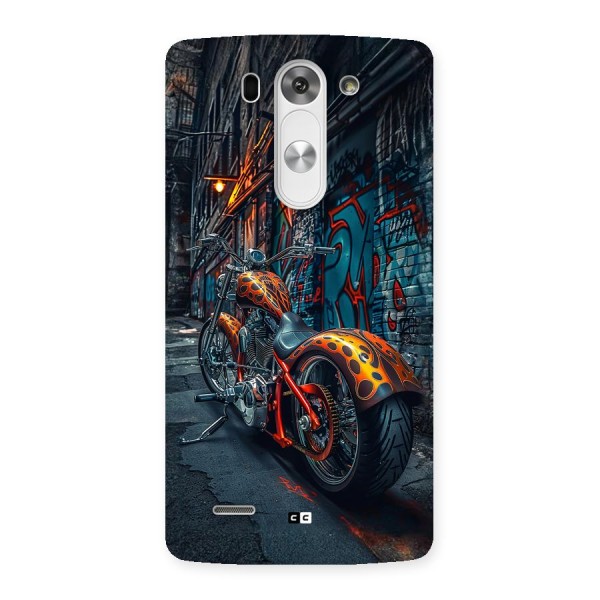 Orange Fatbike Back Case for LG G3 Beat