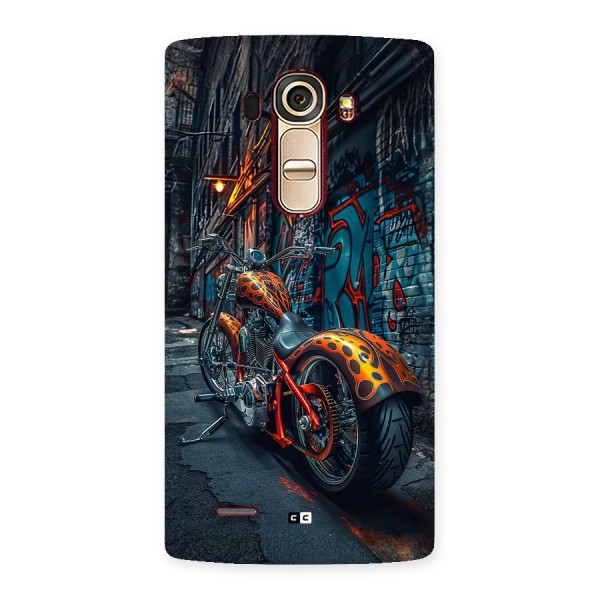 Orange Fatbike Back Case for LG G4