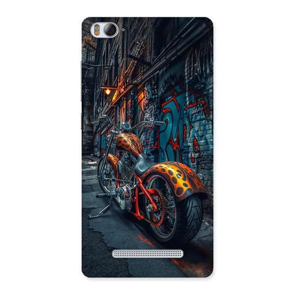 Orange Fatbike Back Case for Mi4i