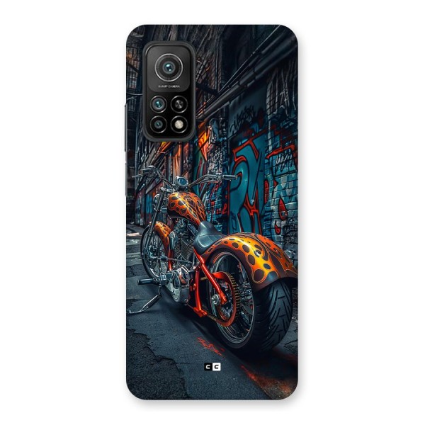 Orange Fatbike Back Case for Mi 10T Pro 5G