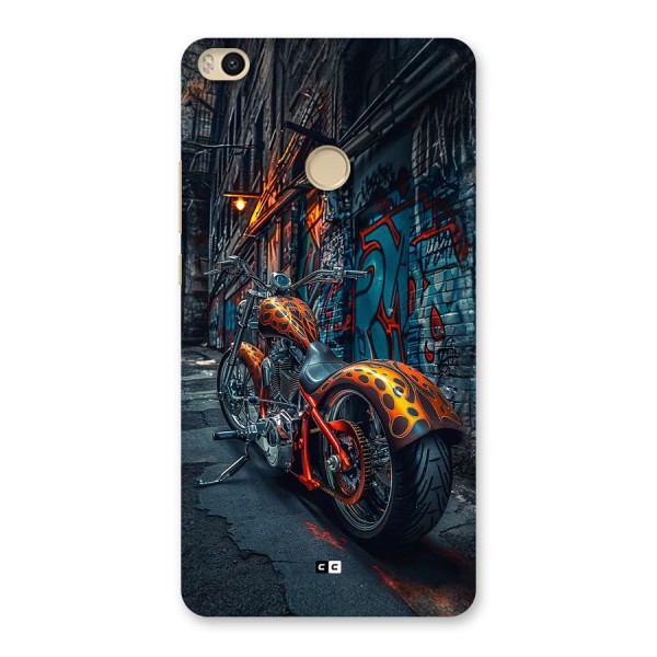 Orange Fatbike Back Case for Mi Max 2