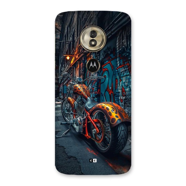 Orange Fatbike Back Case for Moto G6 Play