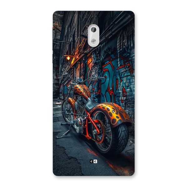 Orange Fatbike Back Case for Nokia 3