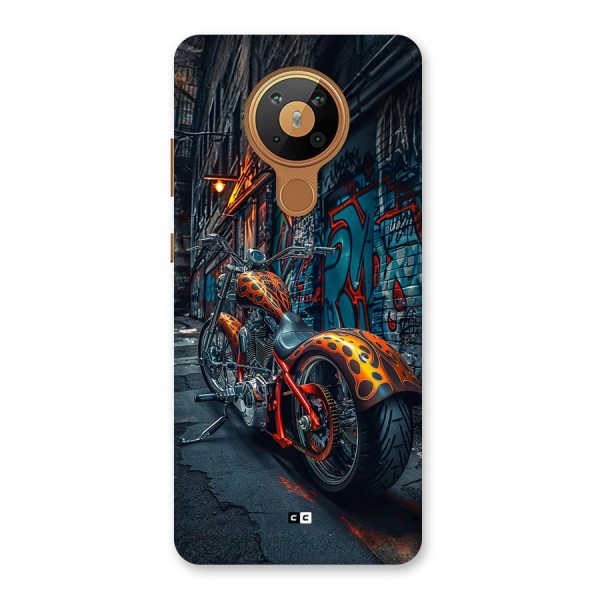 Orange Fatbike Back Case for Nokia 5.3