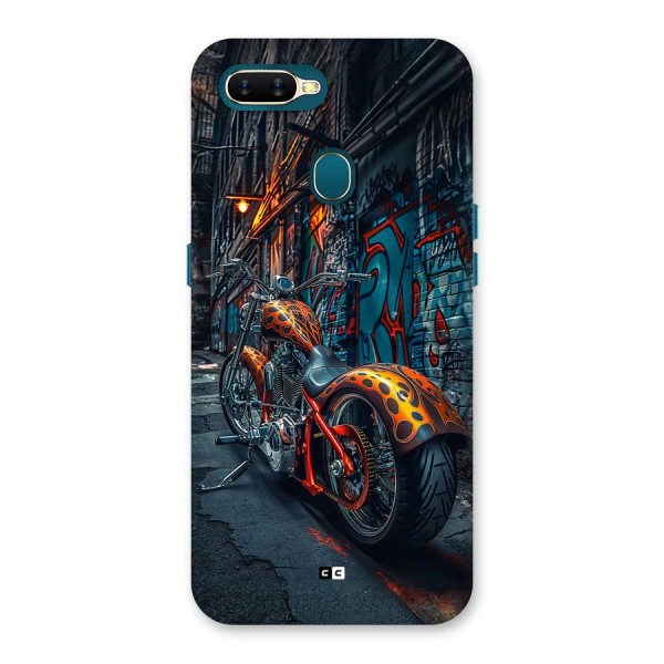 Orange Fatbike Back Case for Oppo A11k