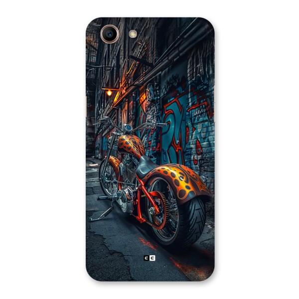 Orange Fatbike Back Case for Oppo A83 (2018)