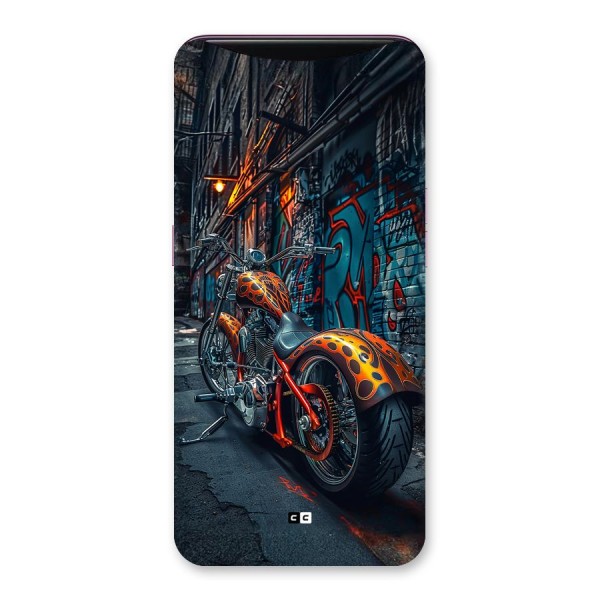 Orange Fatbike Back Case for Oppo Find X