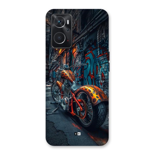 Orange Fatbike Back Case for Oppo K10 4G