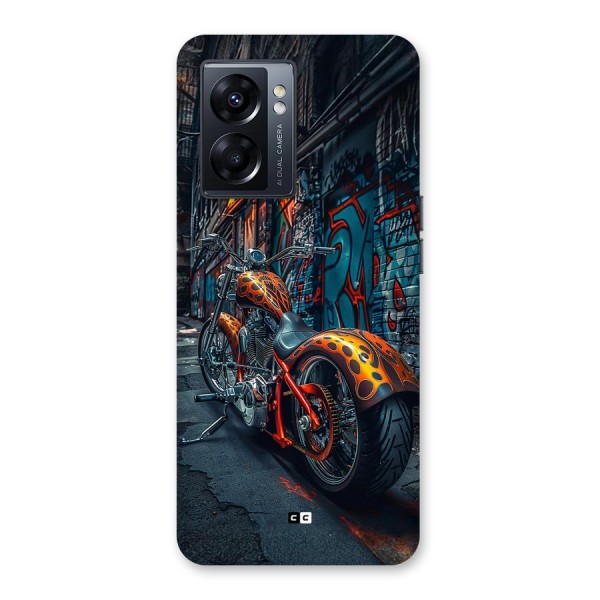 Orange Fatbike Back Case for Oppo K10 5G